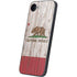 California Flag Dark Wood iPhone 16e Skin